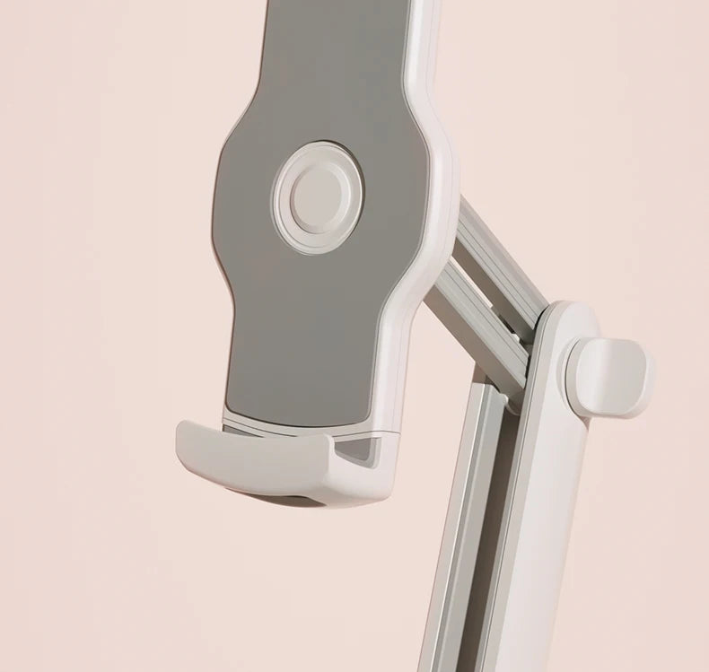 New 2024 Plush Pillow Phone Tablet Bracket Desktop Stand Adjustable Length Angle For Live Straming Video Chat Lazy Tablet Holder