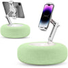 New 2024 Plush Pillow Phone Tablet Bracket Desktop Stand Adjustable Length Angle For Live Straming Video Chat Lazy Tablet Holder