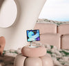 New 2024 Plush Pillow Phone Tablet Bracket Desktop Stand Adjustable Length Angle For Live Straming Video Chat Lazy Tablet Holder